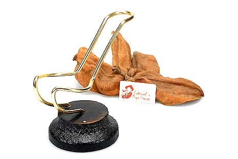 Alfred Dunhill Sandblast Pfeifenständer für 1 Pfeife Alfred Dunhill Sandblast Pfeifenständer für 1 Pfeife